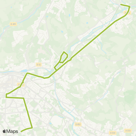 Tempo Pont du Casse - La Salève - Pin - Washington map