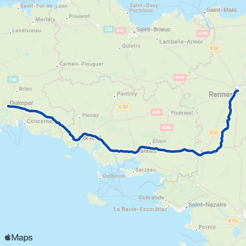 BreizhGo Bretagne Breizhgo Bretagne map
