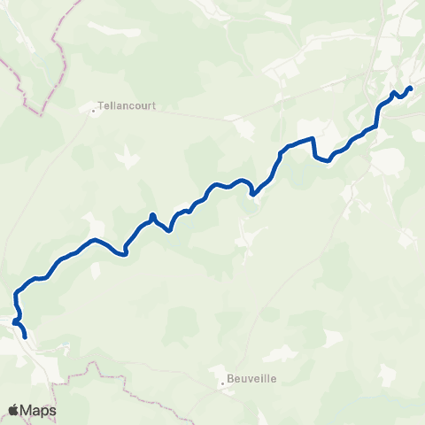 TER Fluo (Grand Est) Longwy - Longuyon map
