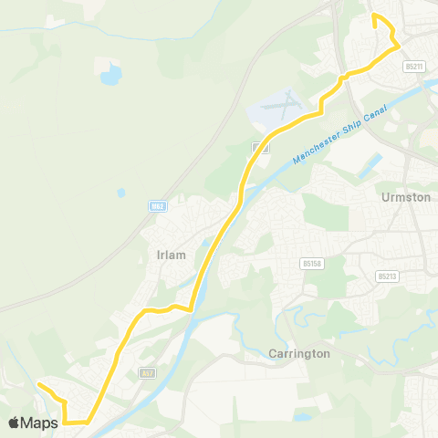 Bee Network Fir Street - St Patrick's High School map