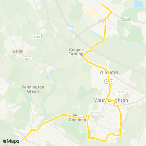 Bee Network St Joseph's High School - First Avenue map