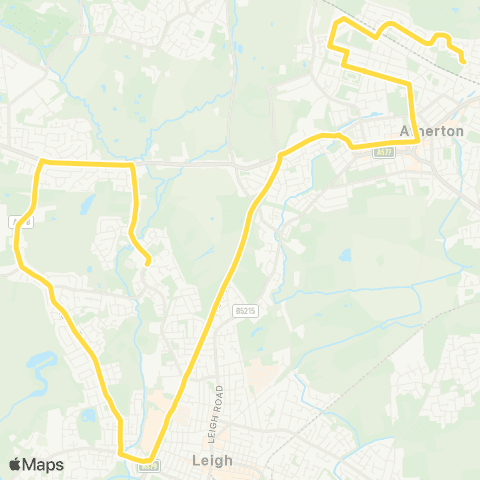 Bee Network The Westleigh School - Hillside Avenue map