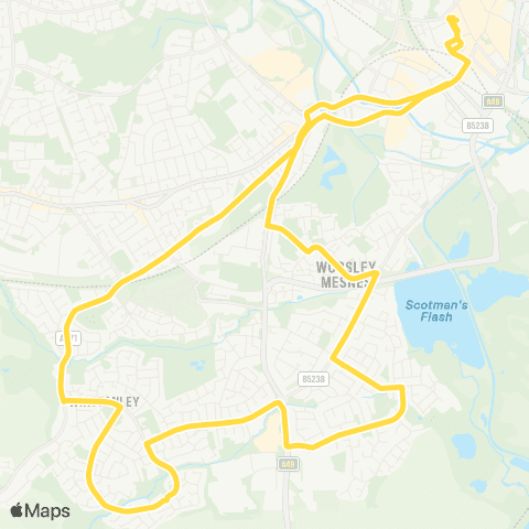 Bee Network Wigan Bus Station - Wigan Bus Station map