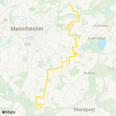 Bee Network Millgate Lane - Newton Heath Terminus map