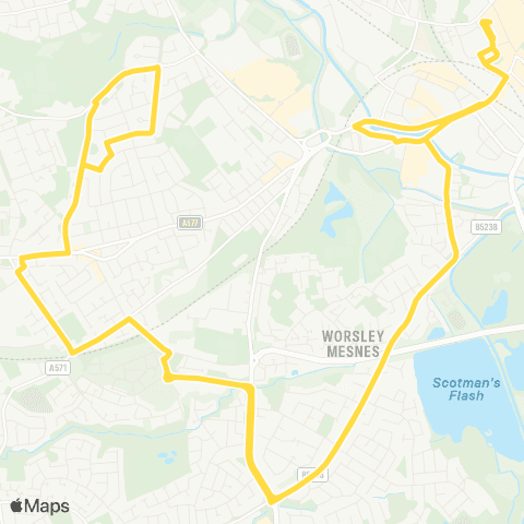 Bee Network Wigan Bus Station - Wigan Bus Station map