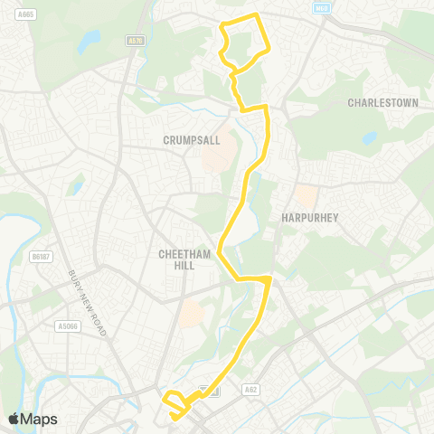 Bee Network Shudehill Interchange - Shudehill Interchange map