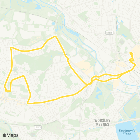 Bee Network Wigan Bus Station - Wigan Bus Station map