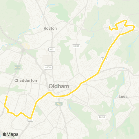 Bee Network Sholver Terminus - Turning Area map