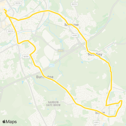 Bee Network Rochdale Interchange - Rochdale Interchange map