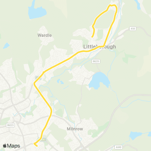 Bee Network Kingsway Park High School - Eric Street map