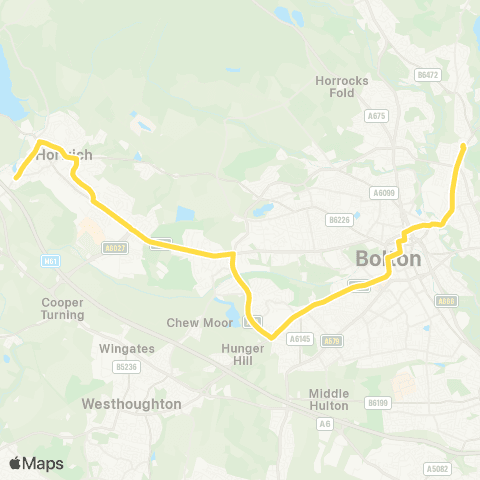 Bee Network Canon Slade HS - Butterwick Fields map