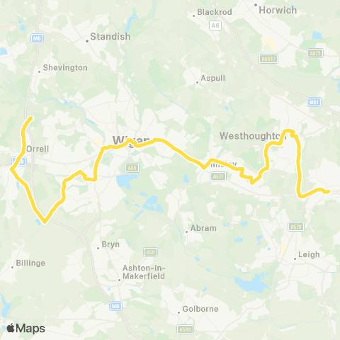 Bee Network Sumner Street - St John Rigby College map