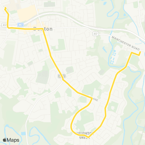 Bee Network Denton Community College - Frances St map