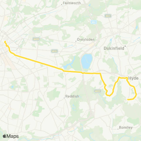 Bee Network Apethorn Lane - Piccadilly Gardens map