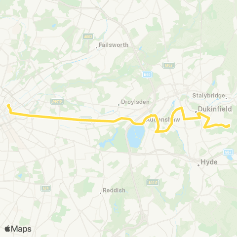 Bee Network Arnold Close - Piccadilly Gardens map