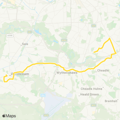Bee Network Loreto Grammar School - Crown Inn map