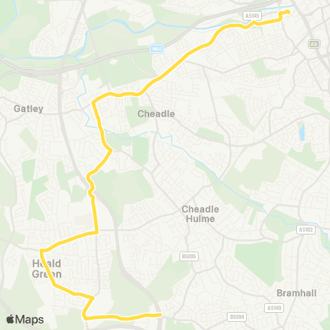 Bee Network St James' School - Conway Road map