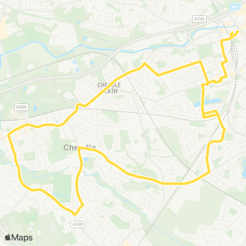 Bee Network Stockport Interchange - Stockport Interchange map
