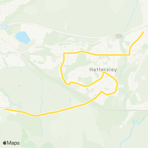 Bee Network John Kennedy Rd - Alder Community HS map