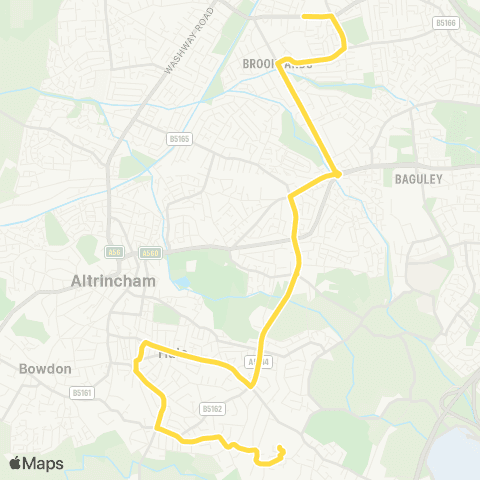 Bee Network Sale Grammar School - St Ambrose College map