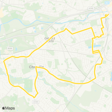 Bee Network Stockport Interchange - Stockport Interchange map