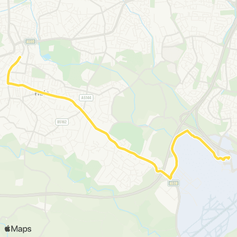 Bee Network Altrincham Interchange - Manchester Airport The Sta map