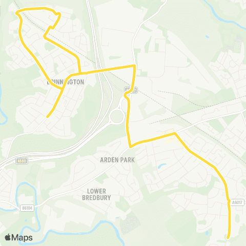 Bee Network Werneth School - Manor Road map