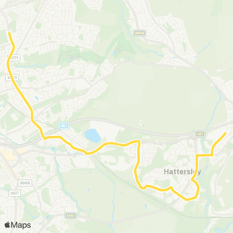 Bee Network John Kennedy Road - All Saints College map