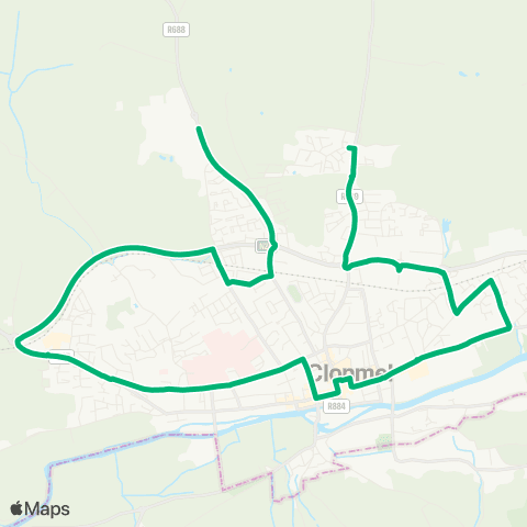 TFI Local Link Crann Ard - Ard Gaoithe Business Park map