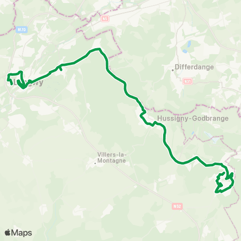 TGL Longwy-Haut ZI du Pulventeux-Cantebonne map