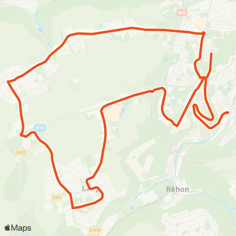 TGL P.E.M - Longwy-Haut Place Darche Mercy map