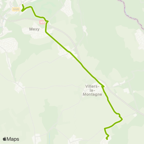 TGL Morfontaine Cités-Longwy Bas map