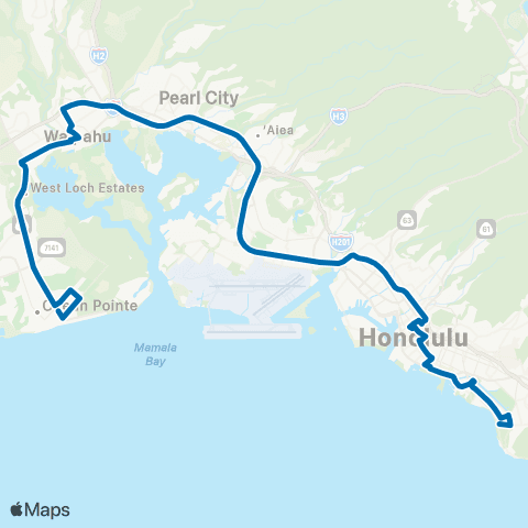 TheBus CountryExpress! E map