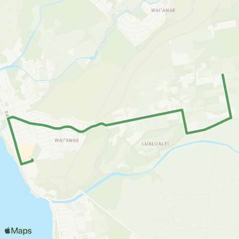 TheBus Lualualei Homestead map