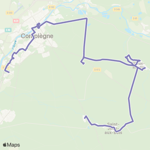 AlloTIC - TAD Saint Jean aux Bois-Compiègne map