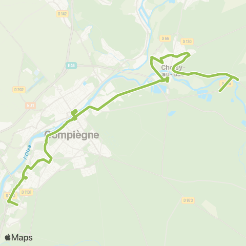 AlloTIC - TAD Choisy au Bac-Compiègne map