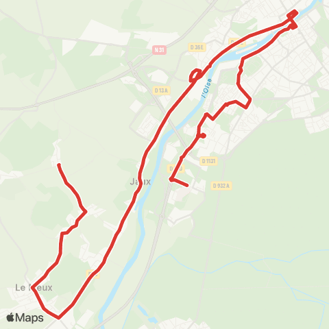 AlloTIC - TAD Jaux-Compiègne map