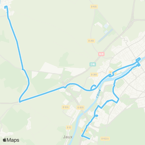 AlloTIC - TAD Lachelle-Compiègne map