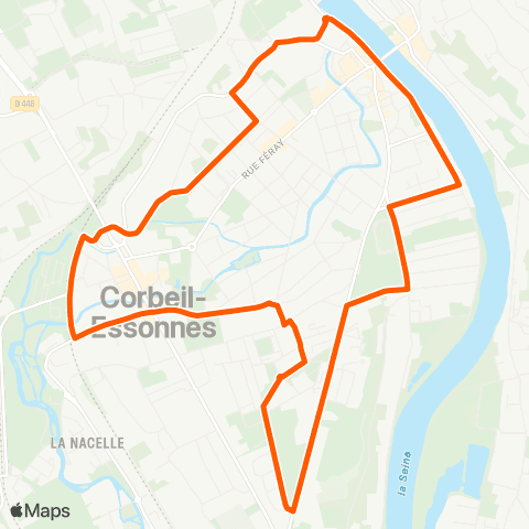 Île-de-France Mobilités Piscine <> Piscine map