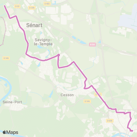 Île-de-France Mobilités Carré Citoyenneté <> Gare Routière Mail map