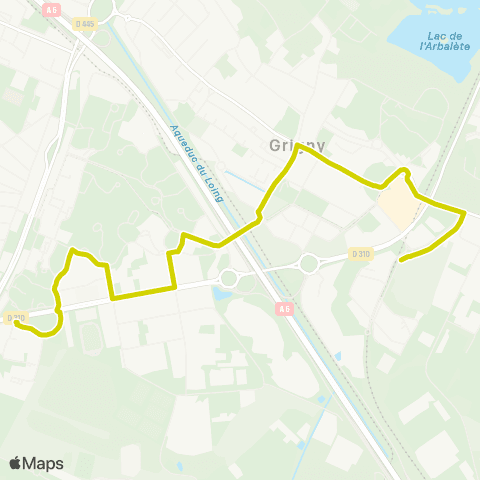 Île-de-France Mobilités Les Patios <> Tuileries map