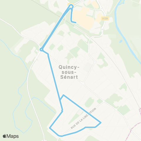 Île-de-France Mobilités Gare de Boussy-St-Antoine <> Gare de Boussy-St-Antoine map