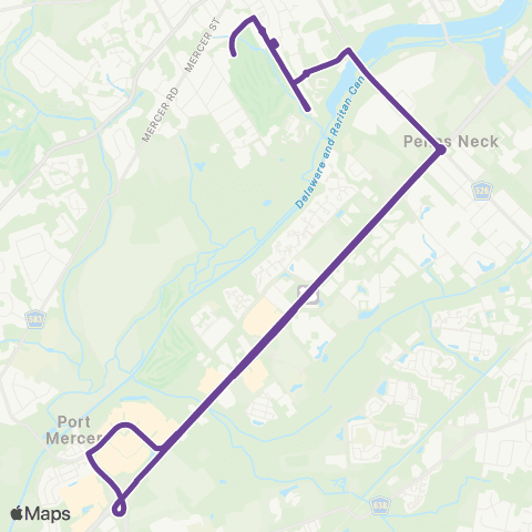 TigerTransit Weekend Shopper map