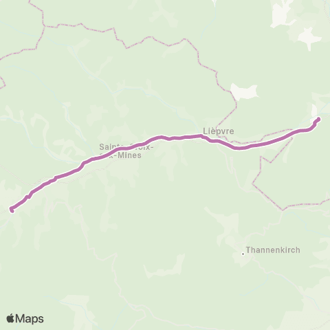 Elsa Mobilités Ste Marie - la Vancelle map