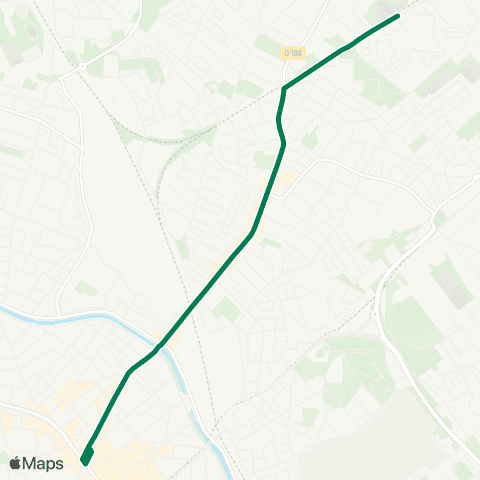 Tisséo Jeanne d'Arc / Amouroux map