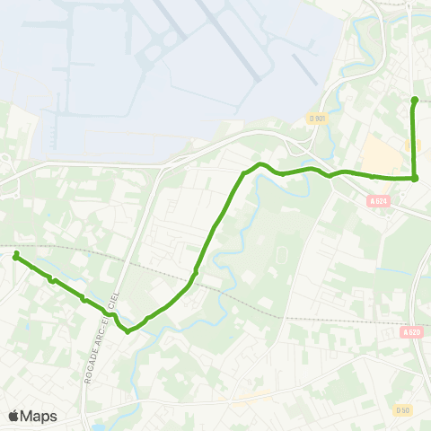 Tisséo Colomiers Ramassiers Gare SNCF / Arènes Romaines map