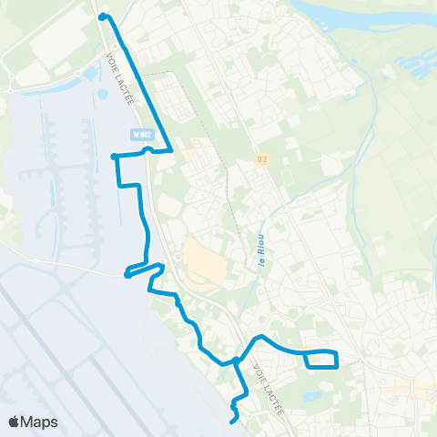 Tisséo Aéroport / MEETT map