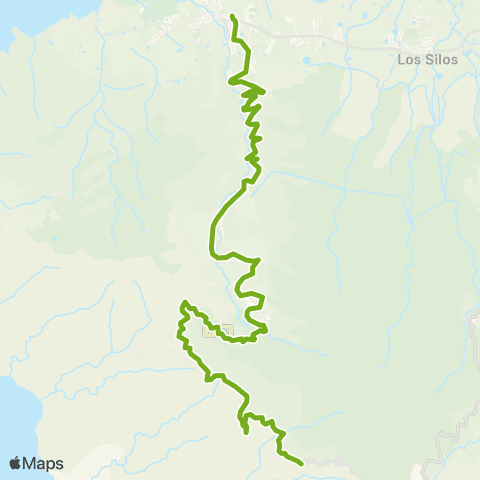 TITSA Buenavista Masca map