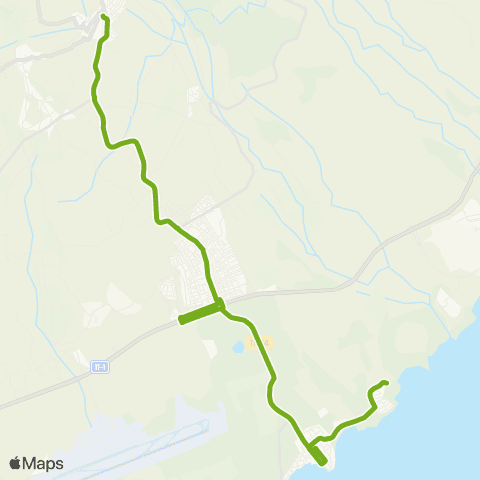 TITSA Granadilla San Isidro el Médano Montaña Pelada map