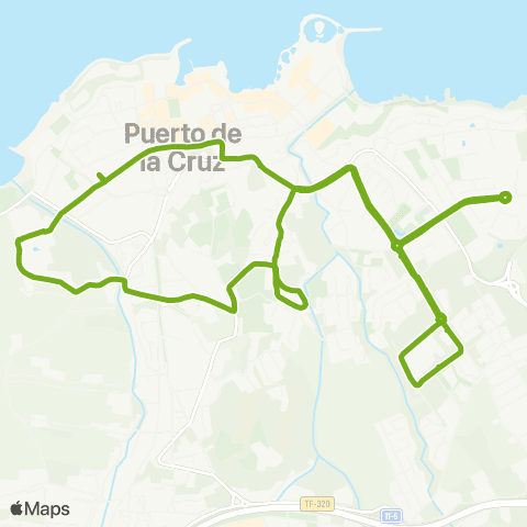 TITSA Estación Durazno Botanico Piscina Municipal Estación map